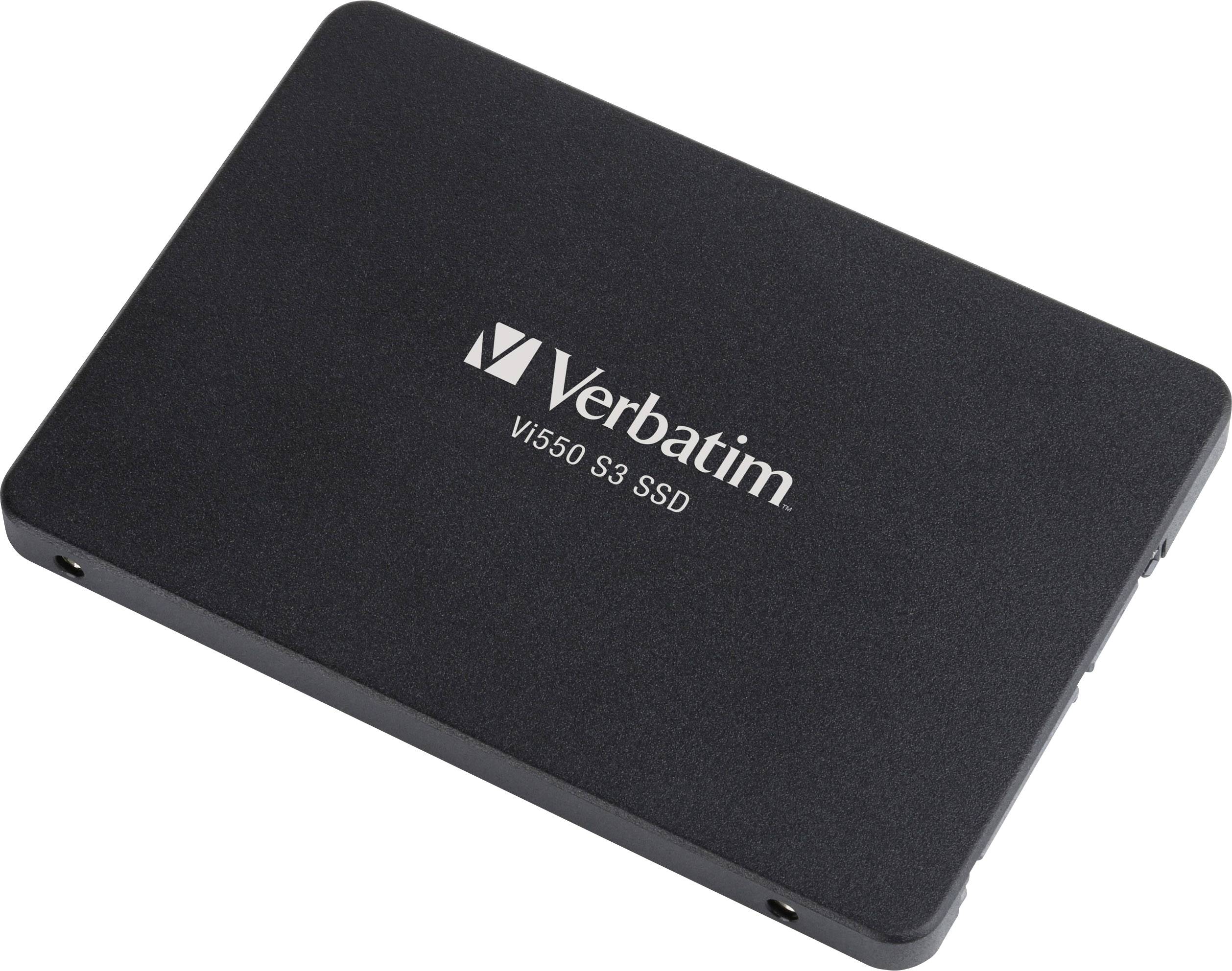 Verbatim VI550 S3 512GB Interne SATA SSD 6.35cm (2.5 Zoll) SATA 6 Gb/s Retail 49352