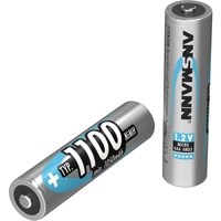 Ansmann HR03 Micro (AAA)-Akku NiMH 1050 mAh 1.2V 4St. Ansmann HR03 Micro (AAA)-Akku NiMH 1050 mAh 1.2V 4St.
