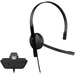 Microsoft Chat Gaming Micro-casque supra-auriculaire filaire Mono noir volume réglable, Mise en sourdine du microphone