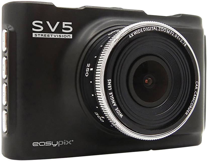 Easypix Streetvision SV5 Dashcam Blickwinkel horizontal max.=140° Display