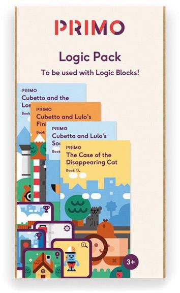 Primo Toys PRIMO021A-DE Cubetto MINT Coding Abenteuer Paket 'Logik' Erweiterungsset ab 3 Jahre