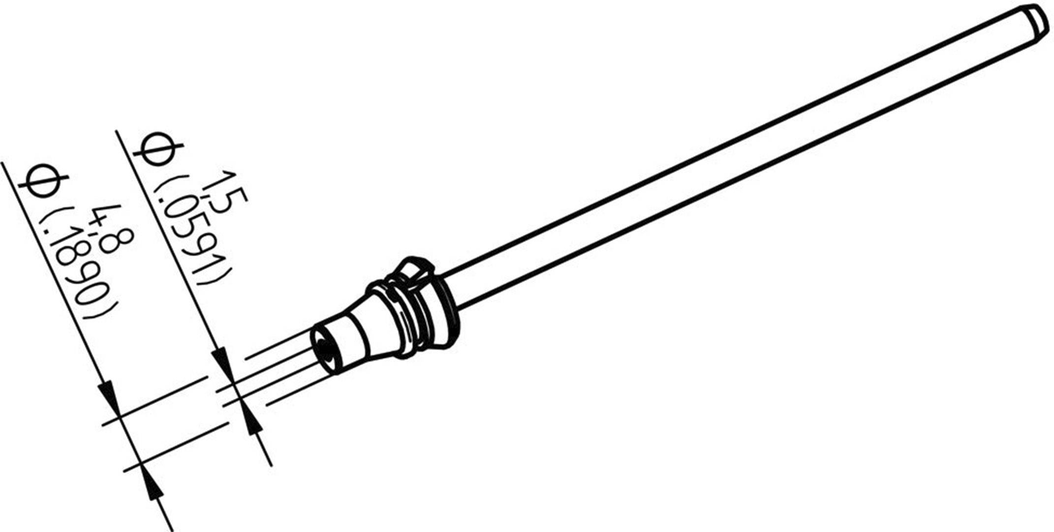 Ersa 0742ED1548H/SB Entlötspitze Konisch Spitzen-Länge 79.25mm Inhalt 1St.