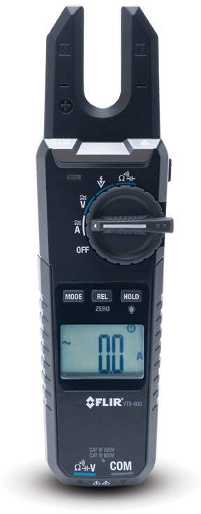 FLIR VT8-600 Stromzange digital CAT IV 300 V, CAT III 600V Anzeige (Counts): 6000