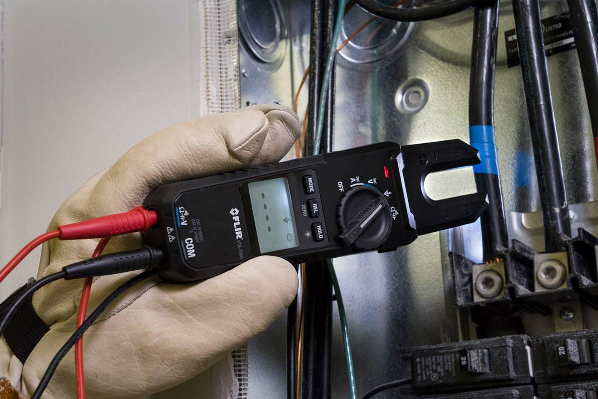 FLIR VT8-1000 Stromzange digital CAT IV 600 V, CAT III 1000V Anzeige (Counts): 6000