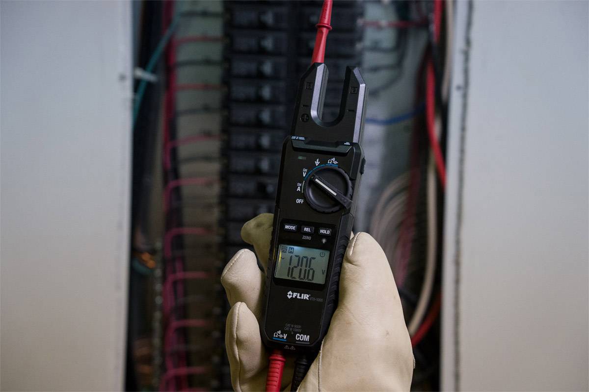 FLIR VT8-1000 Stromzange digital CAT IV 600 V, CAT III 1000V Anzeige (Counts): 6000