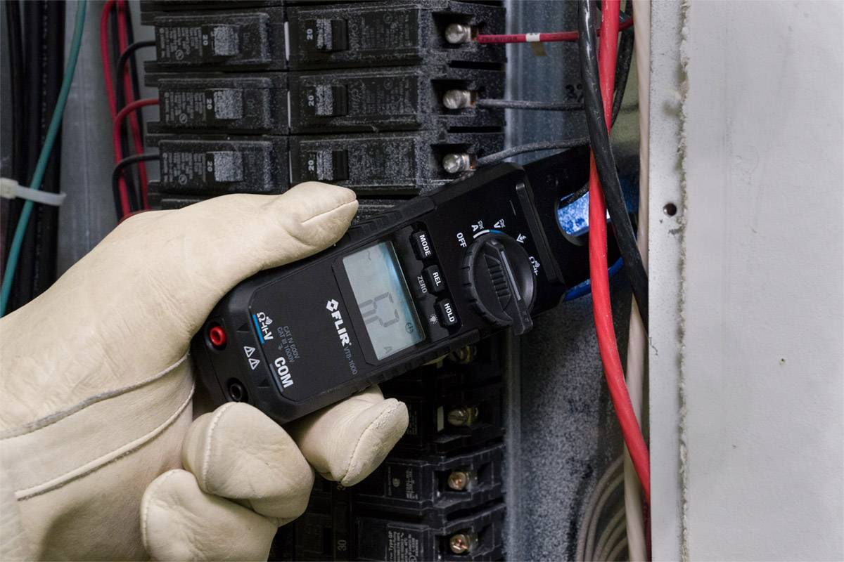 FLIR VT8-1000 Stromzange digital CAT IV 600 V, CAT III 1000V Anzeige (Counts): 6000