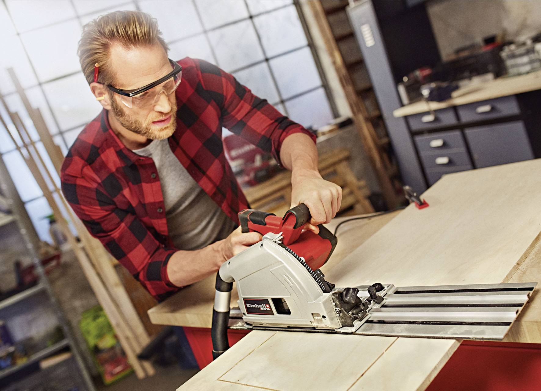 Einhell TE-PS 165 Tauchsäge Schnitttiefe max. (90°) 56 mm 1200 W