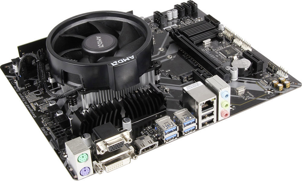 Renkforce PC Tuning-Kit AMD Ryzen 5 2400G (4 x 3.6 GHz) 8 GB AMD Radeon Vega Graphics Vega 11 Micro