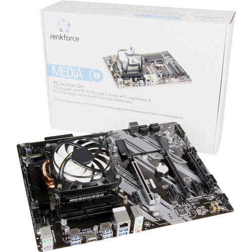 Renkforce PC Tuning-Kit Intel® Core™ i5 i5-9600K (6 x 3.7GHz) 8GB Intel UHD Graphics 630 ATX
