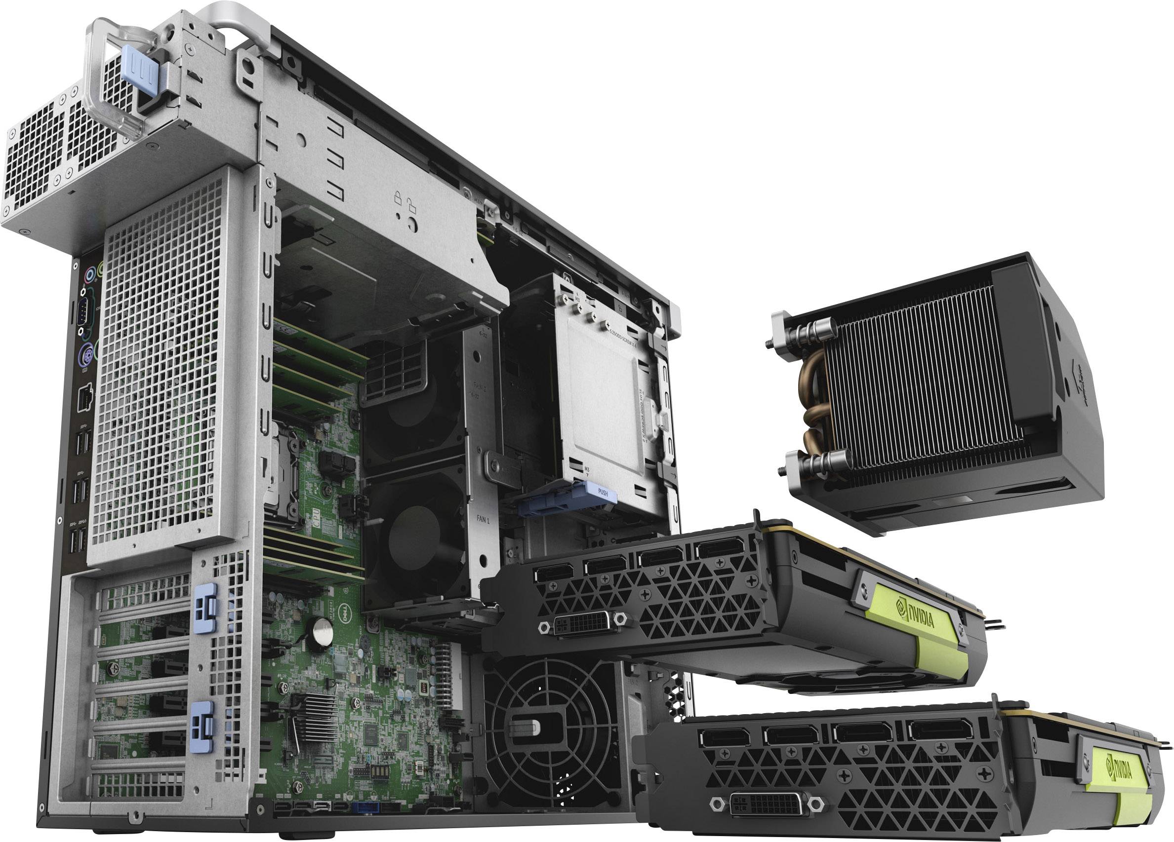 Dell Desktop PC Precision 5820 Intel® Xeon® W W-2123 3.9 GHz 16 GB RAM 512 GB SSD 7KV99