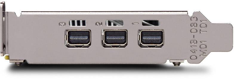 Dell Workstation-Grafikkarte Nvidia Quadro P400 2GB GDDR5-RAM PCIe x16 Mini DisplayPort