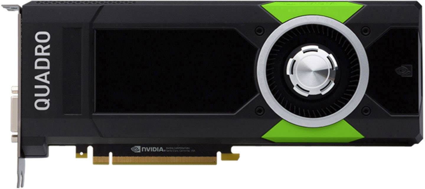 Dell Workstation-Grafikkarte Nvidia Quadro P5000 16 GB GDDR5X-RAM PCIe x16 DVI, DisplayPort