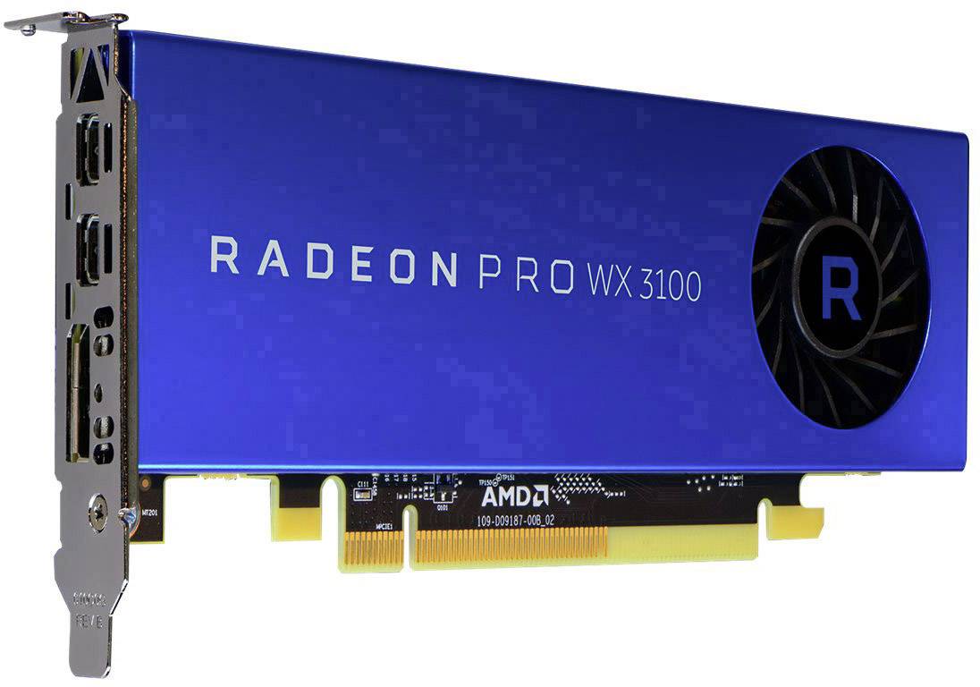 Dell Workstation-Grafikkarte AMD Radeon Pro WX 3100 4 GB GDDR5-RAM PCIe x16