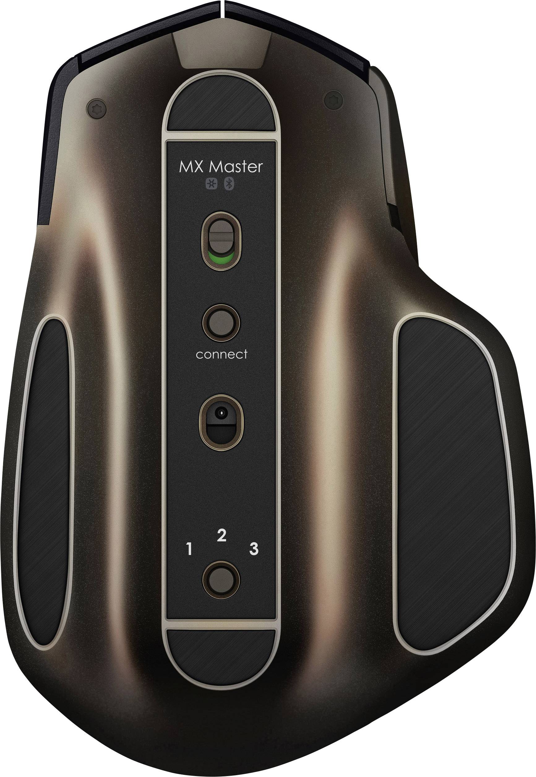 Logitech MX Master for Business Ergonomische Maus Bluetooth®, Funk Laser Schwarz 5 Tasten 1000 dpi Ergonomisch