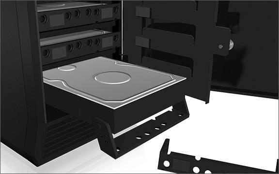 ICY BOX 60430 SATA-Festplatten-Gehäuse 2.5 Zoll, 3.5 Zoll USB-C® (USB 3.2 Gen 2)