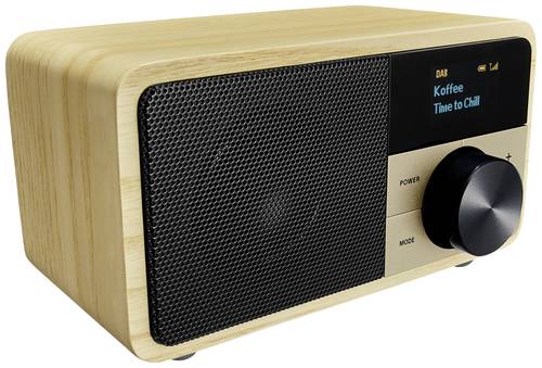 Genuine Mini DDR-7 Tischradio DAB+, UKW AUX, Bluetooth® Holz