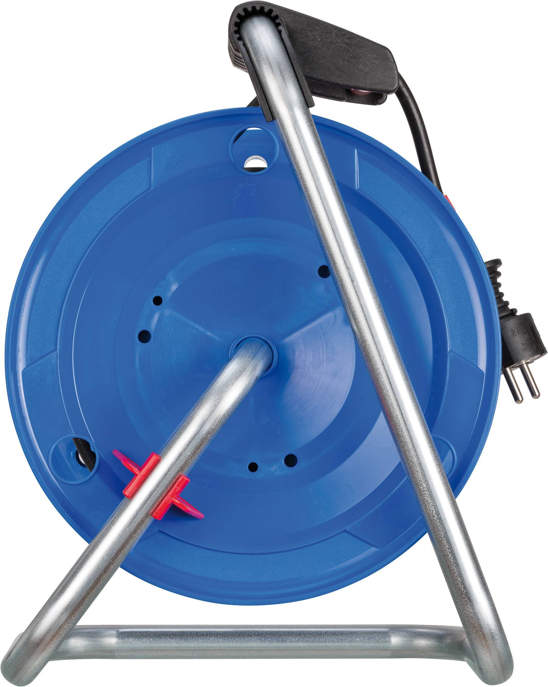 Brennenstuhl 1215050600 Kabeltrommel 25.00 m Schwarz Schutzkontakt-Stecker