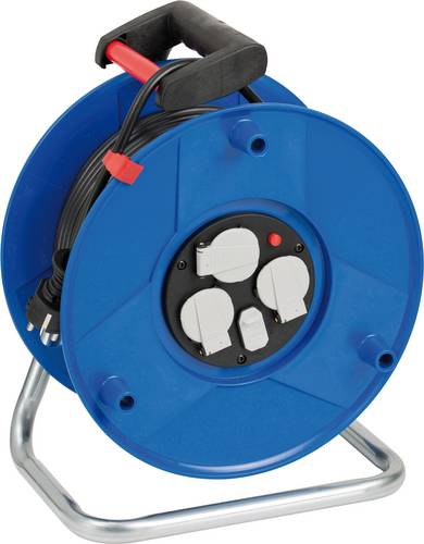 1205060600 Kabeltrommel 50.00m Schwarz Schutzkontakt-Stecker