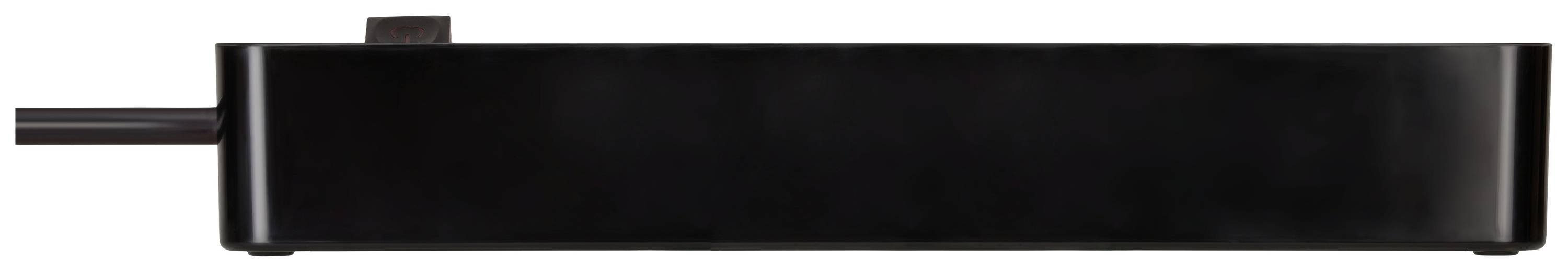 Brennenstuhl 1153240006 Steckdosenleiste mit Schalter 4fach Schwarz Schutzkontakt 1 St.