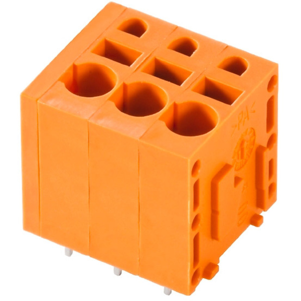Weidmüller 1330440000 Federkraftklemmblock 2.5 mm² Polzahl (num) 3 Orange 90 St.