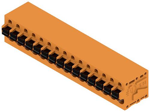 Weidmüller 1330850000 Schraubklemmblock 2.5 mm² Polzahl 15 Orange 15 St.