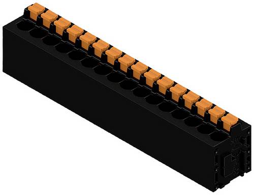Weidmüller 1425180000 Schraubklemmblock 2.5 mm² Polzahl 16 Schwarz 15 St.