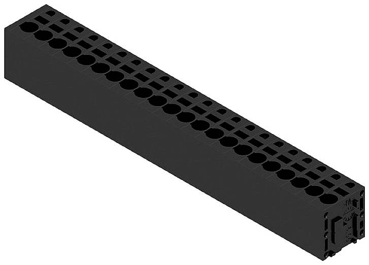 Weidmüller 1425760000 Federkraftklemmblock 2.5mm² Polzahl 22 Schwarz 10St.