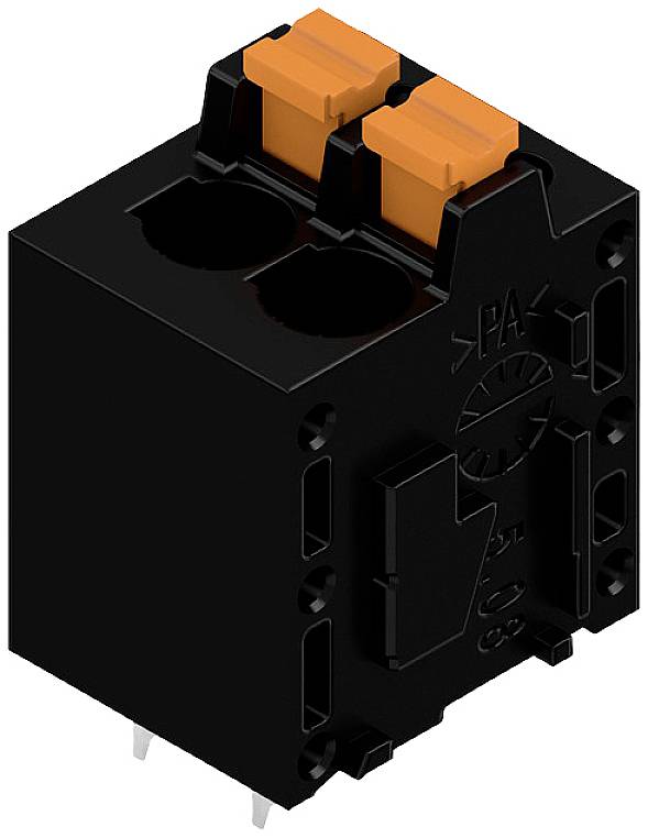 Weidmüller 1426060000 Schraubklemmblock 2.5mm² Polzahl 2 Schwarz 130St.