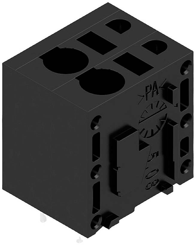 Weidmüller 1426570000 Schraubklemmblock 2.5mm² Polzahl 2 Schwarz 130St.