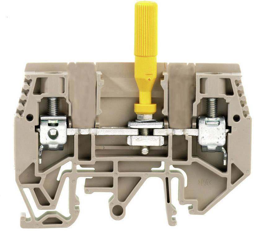 Weidmüller 1345280000 Prüftrenn-Reihenklemme 7.90mm Schrauben Beige 50St.