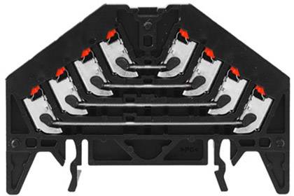 Weidmüller 1173830000 Rangierverteiler 9.20 mm Push-In-Klemme Schwarz 20 St.