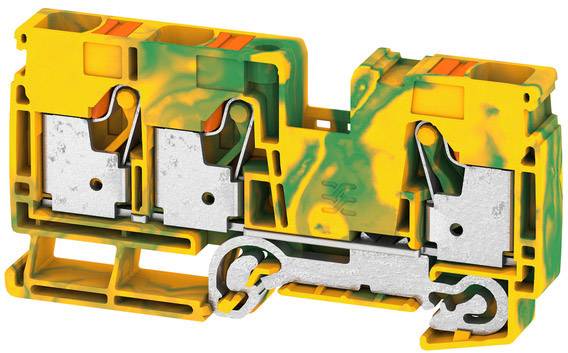 Weidmüller 2494020000 Schutzleiterklemme 12 mm Push-In-Klemme Grün, Gelb 20 St.