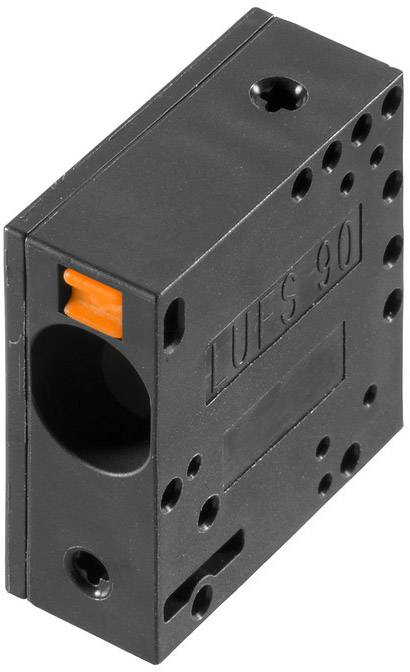 Weidmüller 2500560000 Schraubklemmblock 16 mm² Polzahl 1 Schwarz 50 St.