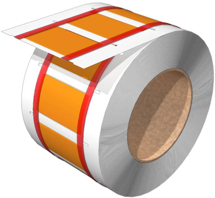 Weidmüller 2621870000 HS-FR 9.5-19.1/50MM Y Kabelmarkierungssystem Beschriftungsfläche: 49.8 x 30.4mm Gelb Anzahl Markierer: 400