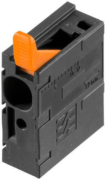 Weidmüller 2471520000 Federkraftklemmblock 6mm² Polzahl 1 Schwarz 200St.