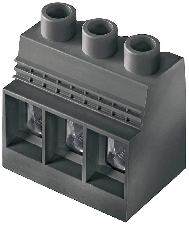 Weidmüller 1386250000 Schraubklemmblock 35mm² Polzahl 5 Schwarz 16St.