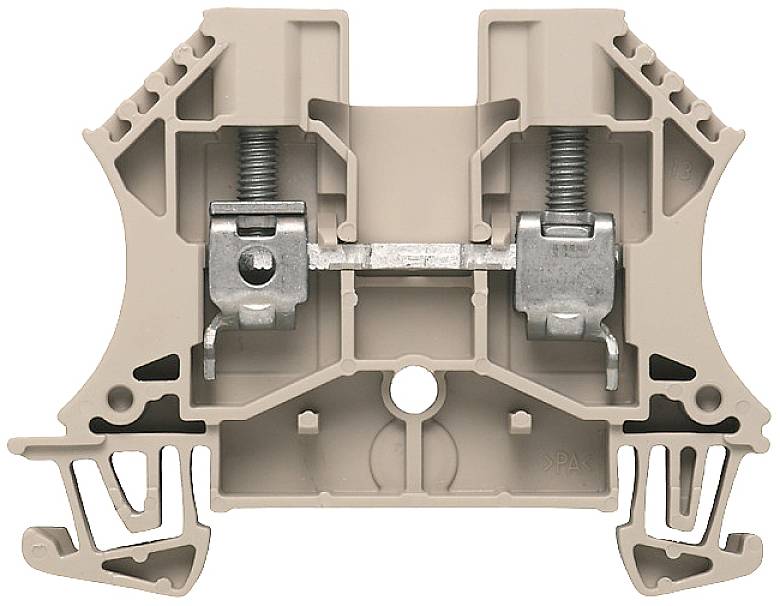 Weidmüller 1412970000 Durchgangsreihenklemme 7.90mm Schrauben Beige 100St.