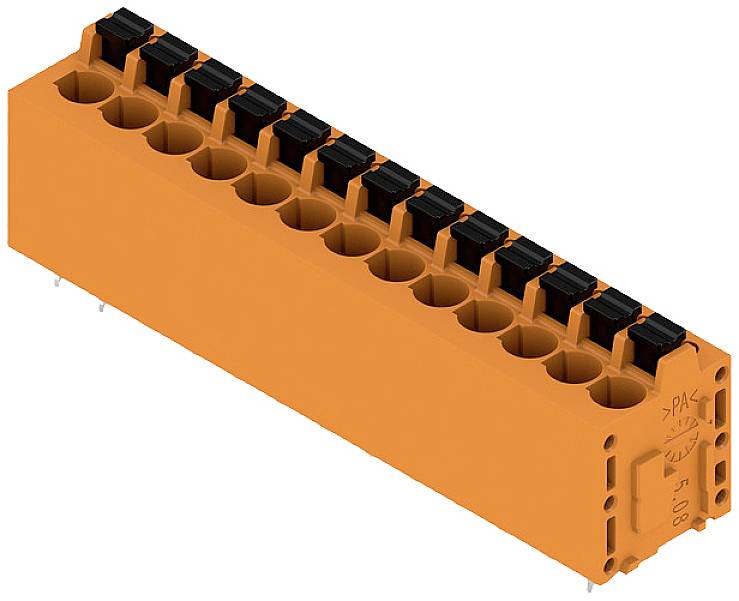 Weidmüller 1331300000 Federkraftklemmblock 2.5mm² Polzahl 13 Orange 20St.