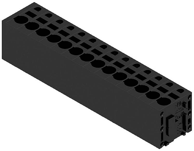Weidmüller 1425670000 Schraubklemmblock 2.5mm² Polzahl 14 Schwarz 20St.