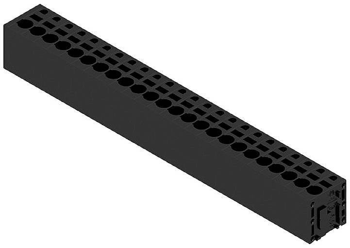 Weidmüller 1426820000 Federkraftklemmblock 2.5mm² Polzahl 24 Schwarz 10St.
