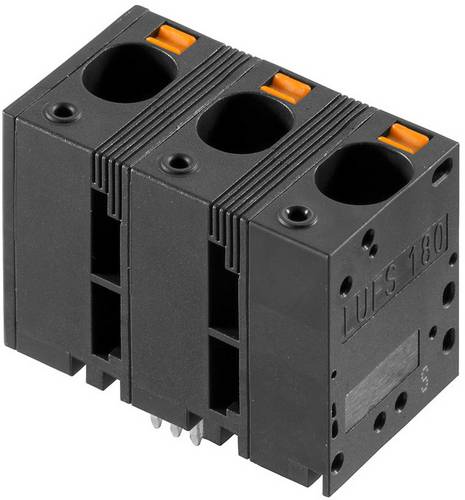 Weidmüller 2492220000 Schraubklemmblock 16 mm² Polzahl 3 Schwarz 30 St.