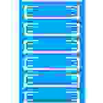 Weidmüller 2602730000 SFX-DT 11/60 MC NE BL Gerätemarkierung Beschriftungsfläche: 11 x 44mm Blau Anzahl Markierer: 60 60St.