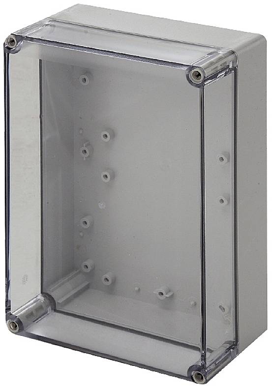 Weidmüller MPC 17/25/15 trsp Universal-Gehäuse 250 x 175 x 150 Polycarbonat Lichtgrau, Transparent 1St.