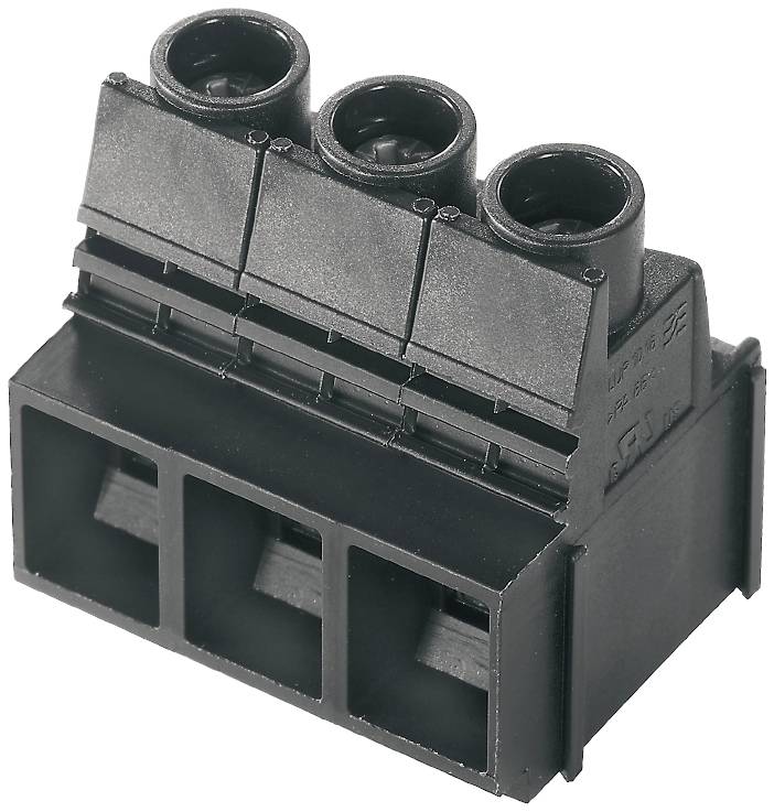 Weidmüller 2013870000 Schraubklemmblock 16mm² Polzahl 4 Schwarz 20St.