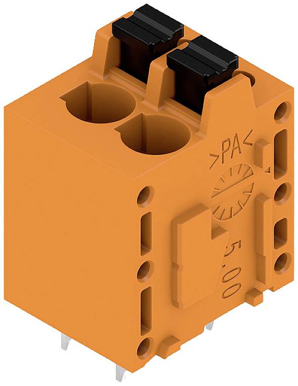 Weidmüller 1330180000 Federkraftklemmblock 2.5mm² Polzahl 2 Orange 130St.