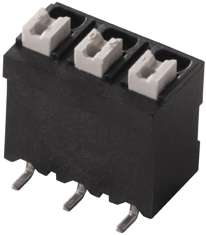 Weidmüller 1473580000 Schraubklemmblock 1.5mm² Polzahl 3 Schwarz 180St.
