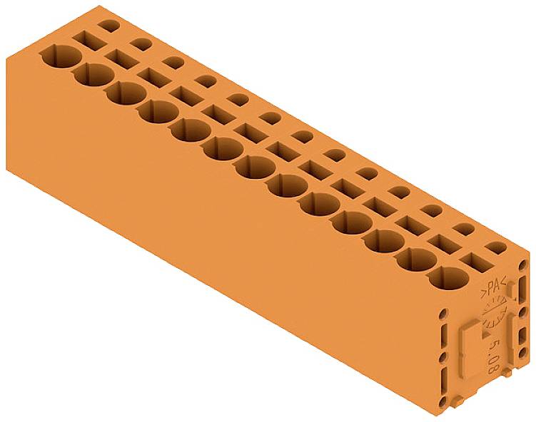 Weidmüller 1331550000 Federkraftklemmblock 2.5mm² Polzahl 13 Orange 20St.