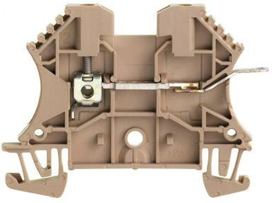 Weidmüller 1022100000 Durchgangsreihenklemme 5.10mm Schrauben Beige 100St.