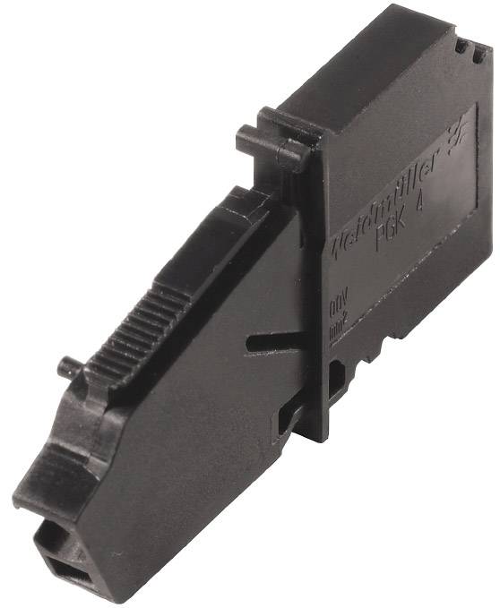 Weidmüller 1288470000 Durchführungsklemme Push-In-Klemme, Steckanschluss Schwarz 100St.