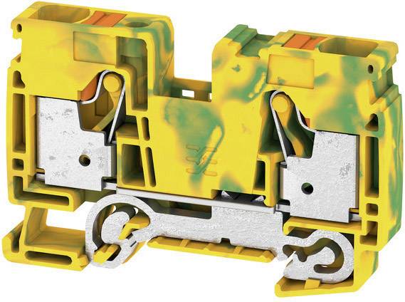 Weidmüller 2494010000 Schutzleiterklemme 12 mm Push-In-Klemme Grün, Gelb 20 St.